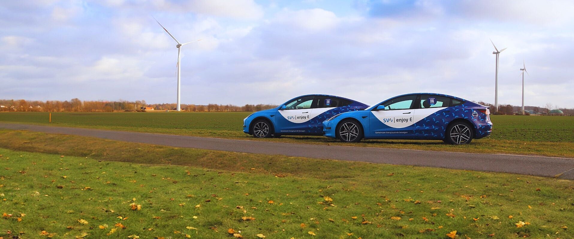 Teslas enjoy E Carsharing mit Tesla von SVO enjoy E.