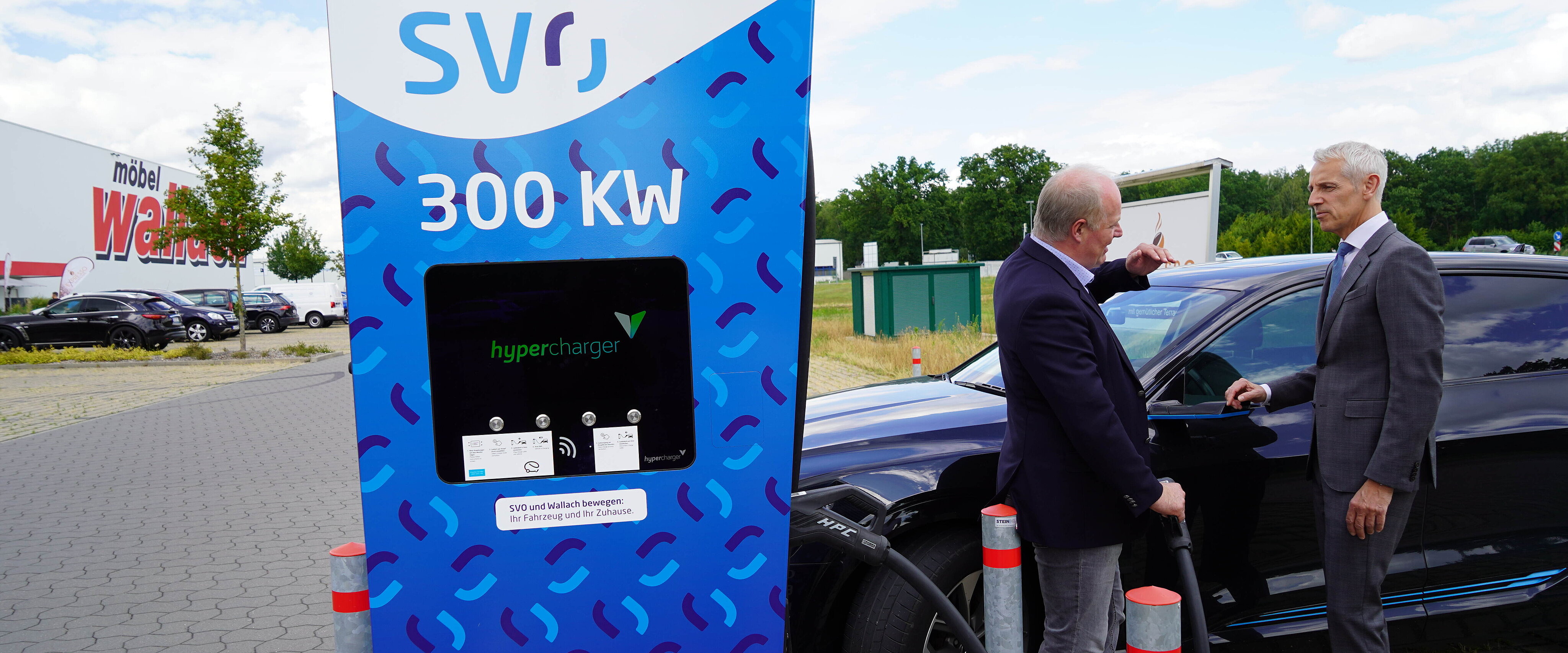 Neue Schnellladerstation für E-Autos in Celle